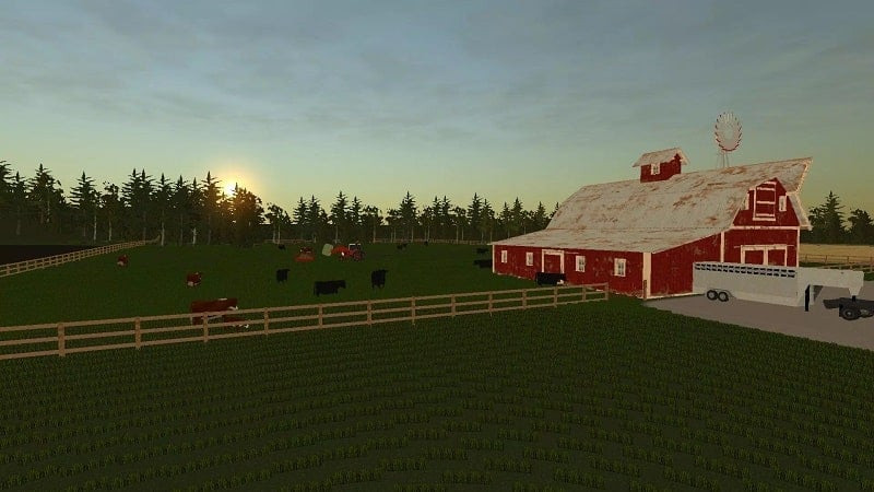 Farming USA 2 gameplay with mod features