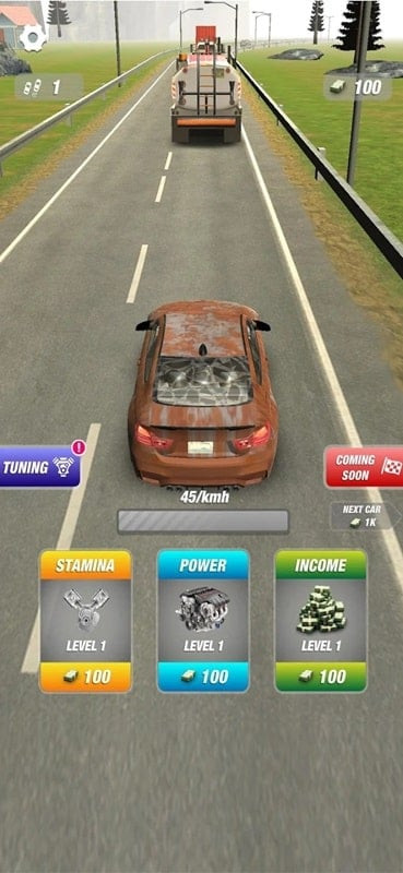 alt: Hình ảnh gameplay Highway Overtake