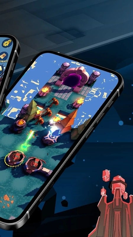 Maze Defenders gameplay screenshot