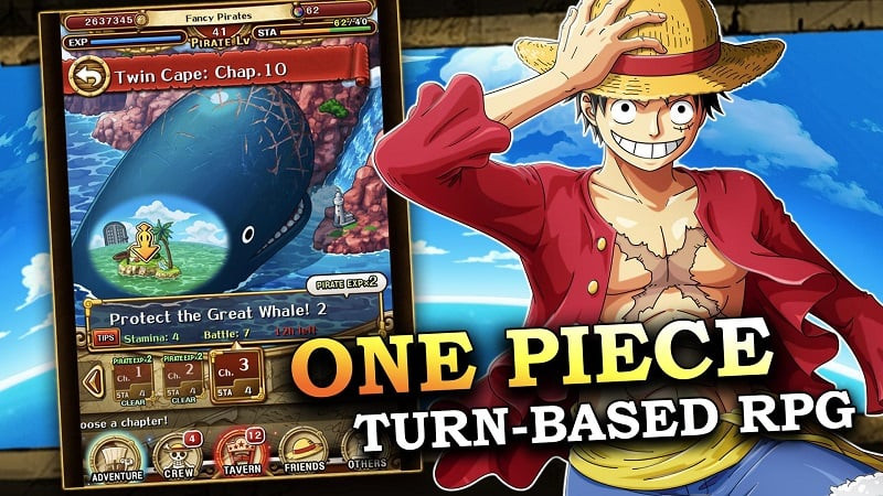 ONE PIECE TREASURE CRUISE gameplay with mod activated