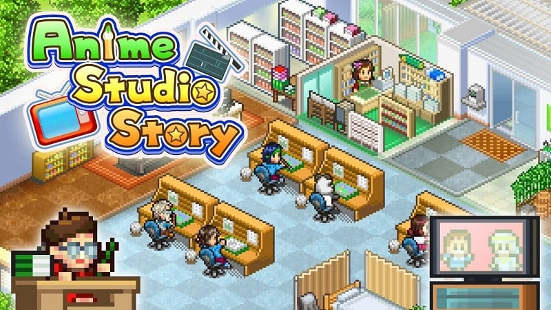 alt: Hình ảnh giao diện game Anime Studio Story