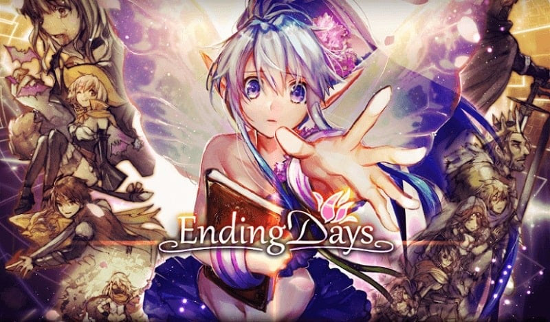 Alt: Hình ảnh giao diện game Ending Days, thể hiện bối cảnh hậu tận thế hoang tàn với hai nhân vật chính đang sẵn sàng chiến đấu.