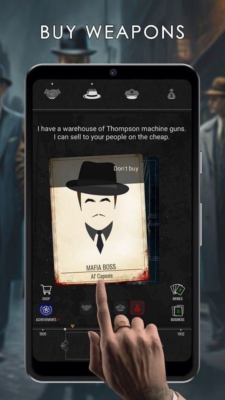 Business management in History of the Mafia MOD APK