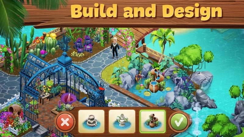 alt: Hình ảnh Lost Island phiên bản mod với nhiều tính năng hấp dẫn