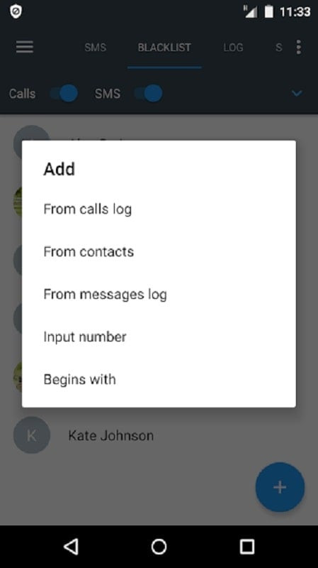 Calls Blacklist PRO Call Blocking Feature