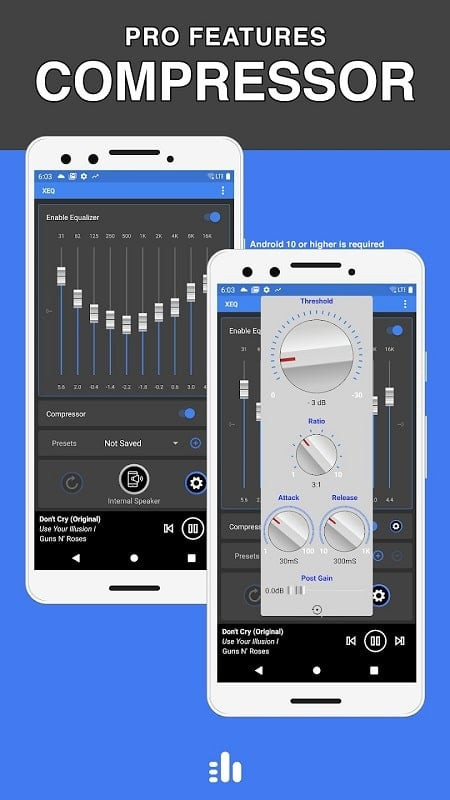 XEQ MOD APK with Pro features unlocked.