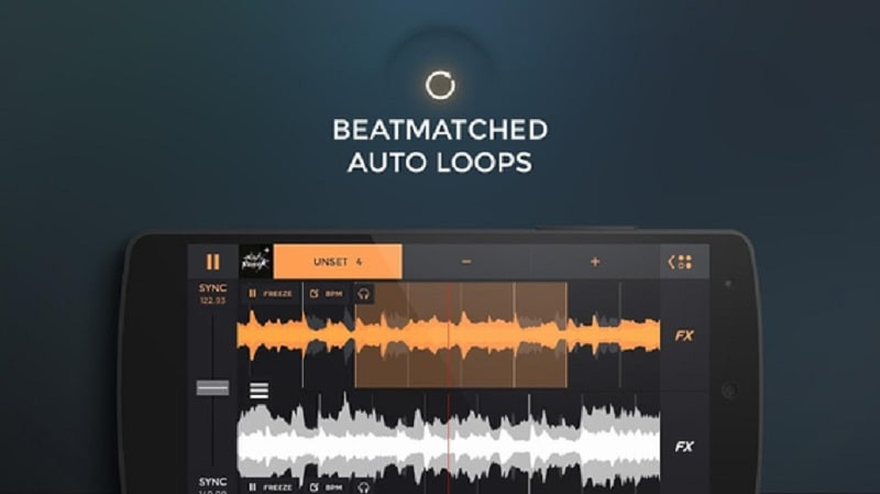 alt: Hình ảnh minh họa ứng dụng edjing PRO Music DJ mixer mod apk