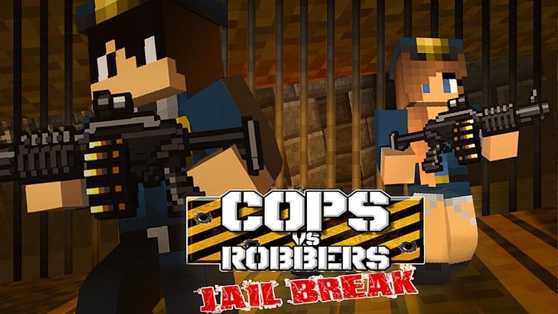 alt: Hình ảnh nâng cấp nhân vật trong game Cops Vs Robbers MOD APK