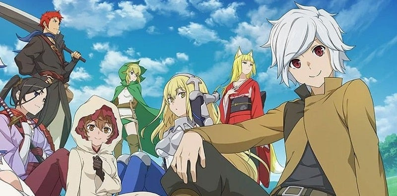 alt: Hình ảnh quảng bá game DanMachi BATTLE CHRONICLE