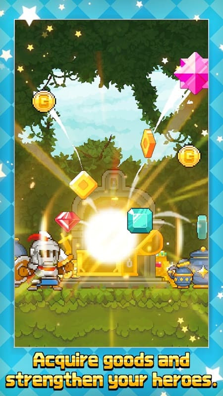 alt: Hình ảnh rương kho báu trong game JUMP HERO