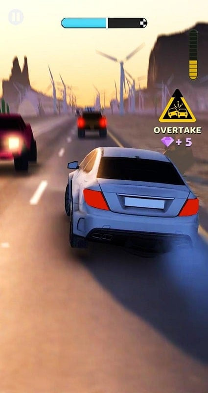 Rush Hour 3D mod apk interface