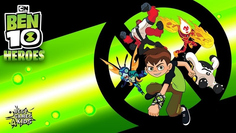 alt: Hình ảnh tải game Ben 10 Heroes MOD APK