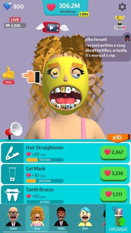 Downloading Idle Makeover MOD APK