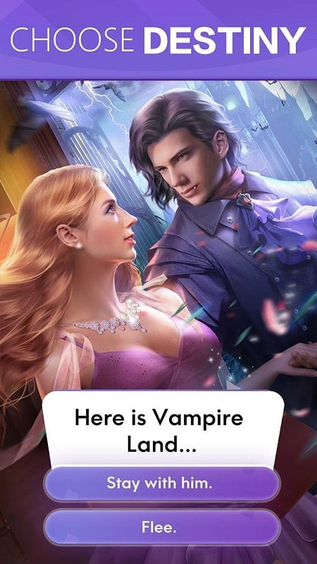 Romance Fate: Stories and Choices MOD APK download button