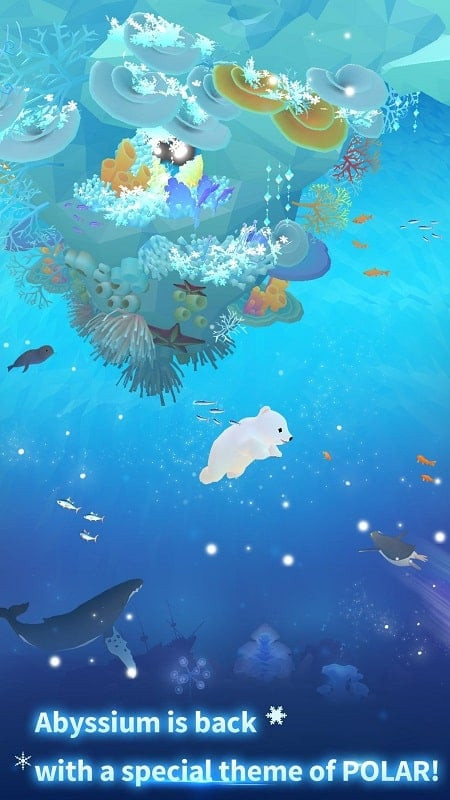 Tap Tap Fish MOD with an eye-catching and vibrant interface