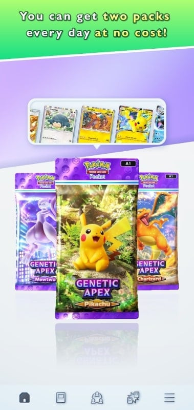 Pokémon cards in the game