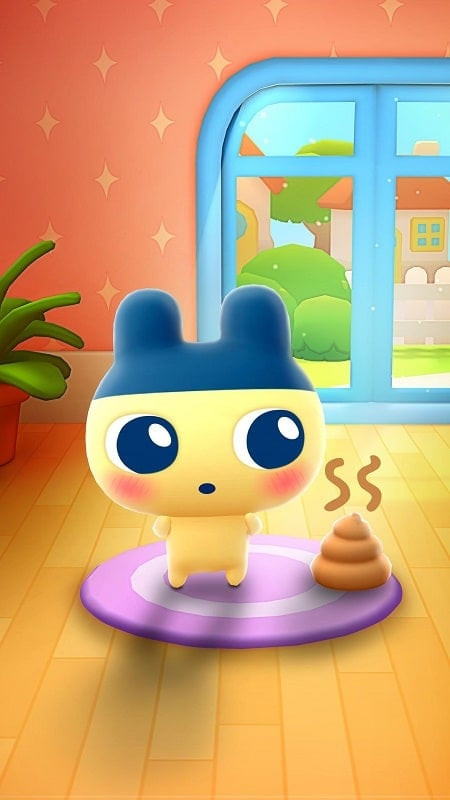 alt: Hình ảnh thú cưng trong My Tamagotchi Forever phiên bản MOD miễn phí