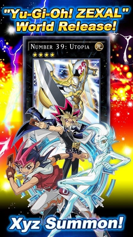 alt: Hình ảnh trận đấu trong Yu-Gi-Oh! Duel Links