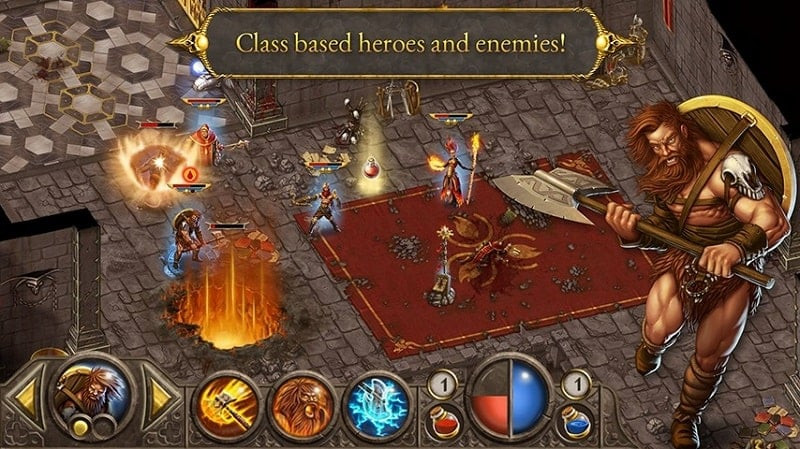 Battle scene in Devils & Demons Premium