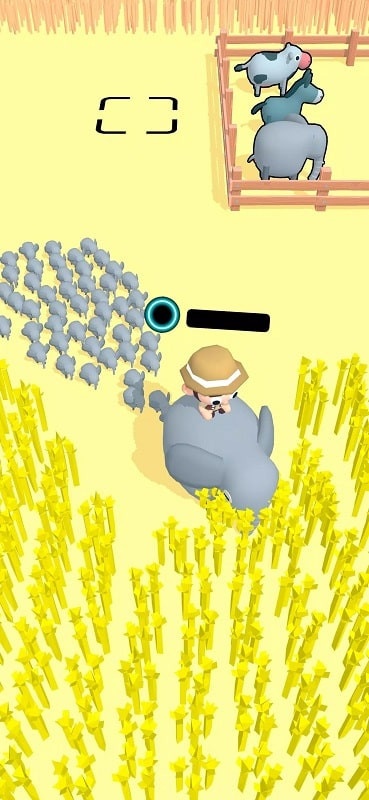 A screenshot from Grass Eater showing the player expanding their farm