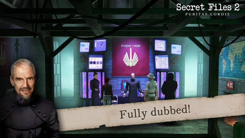 Gameplay screenshot of Secret Files 2 showcasing a mysterious room