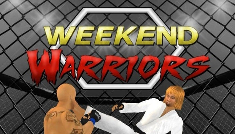 alt: Hình ảnh võ sĩ MMA trong game Weekend Warriors MMA