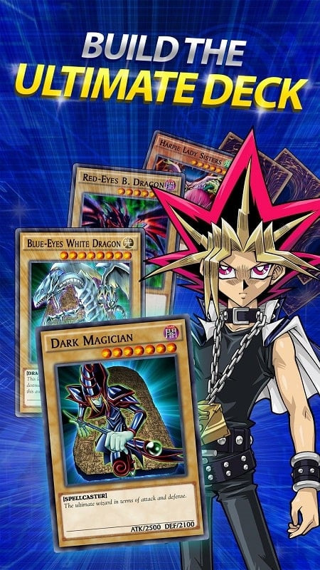 Yu-Gi-Oh! Duel Links Deck Building Screenshot