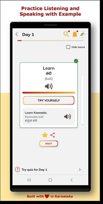 Learn Kannada anytime, anywhere with Learn Kannada SmartApp MOD APK