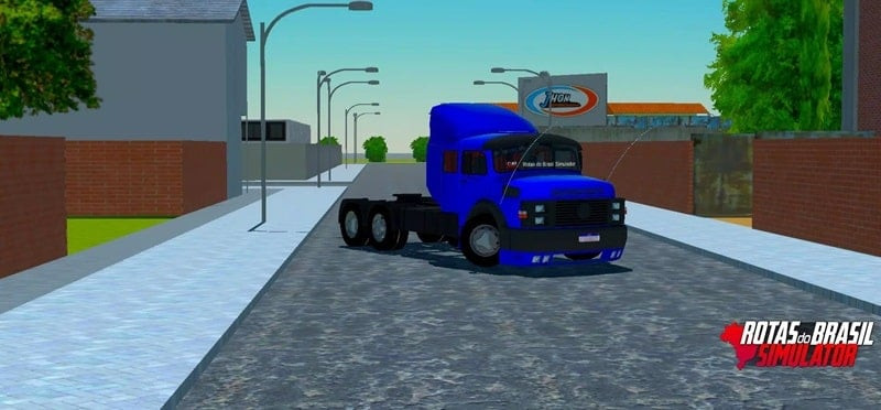 Cargo Truck Driving