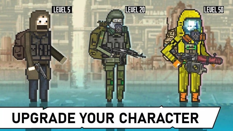 Character Customization in Pocket ZONE 2