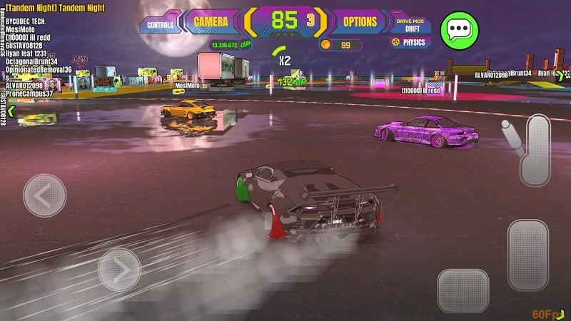 alt:  Project Drift 2.0 APK Miễn Phí -  Hiển thị giao diện tùy chỉnh xe trong game