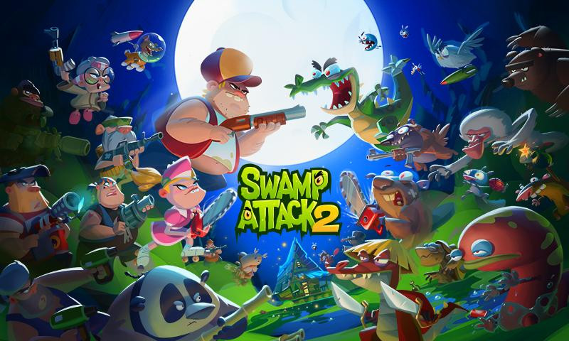 alt: Swamp Attack 2 - Hình ảnh trò chơi