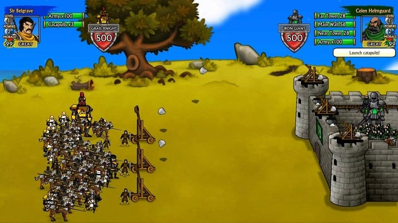 Swords & Sandals Crusader Re on Android