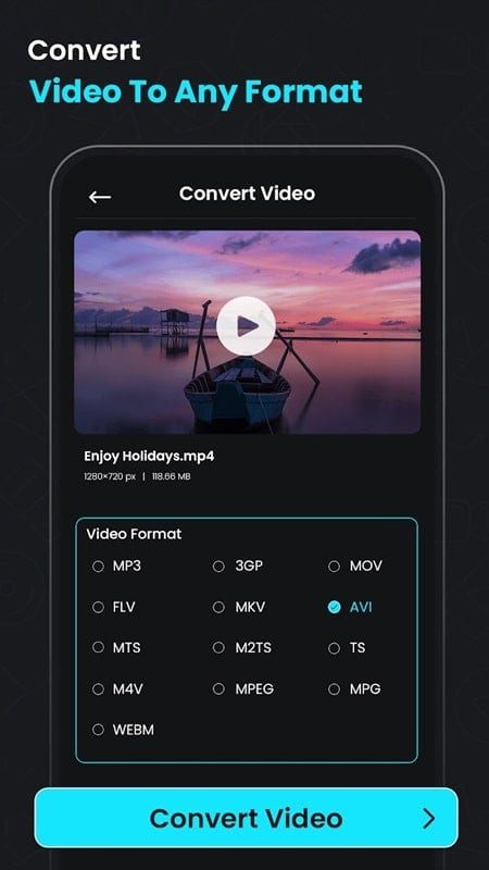 alt text: Các tính năng mod miễn phí của Video Compressor