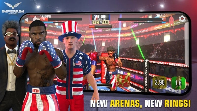 Gameplay screenshot of Boxing - Fighting Clash