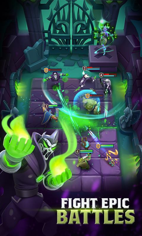 alt text: Giao diện game Mythic Legends mod