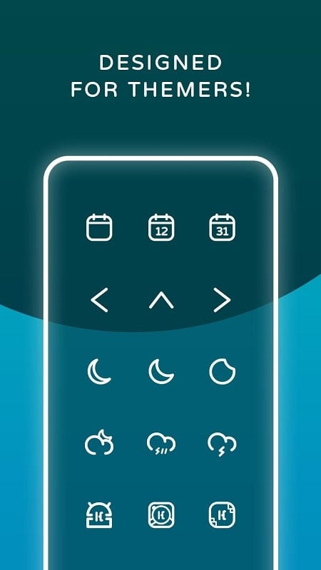 Customizing a phone's interface with Reev Pro, allowing users to change wallpapers and icons