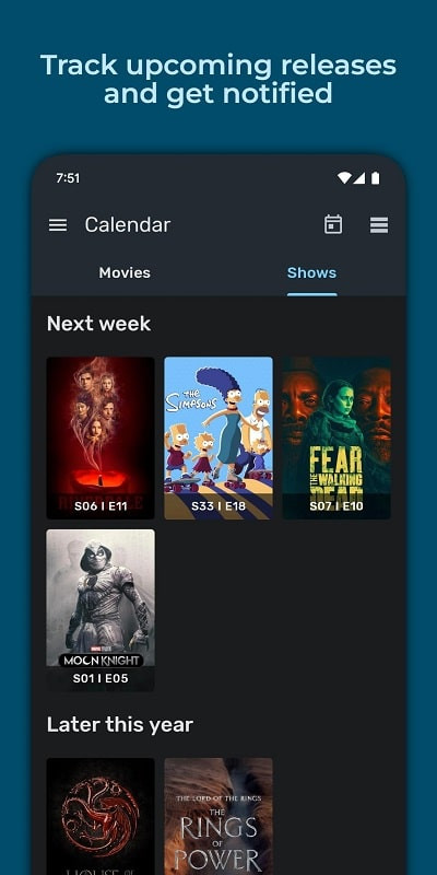 Cinexplore app interface displaying detailed movie information