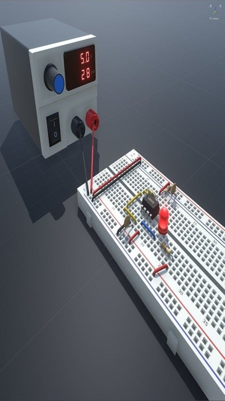 The CRUMB app interface displaying the results of circuit analysis.