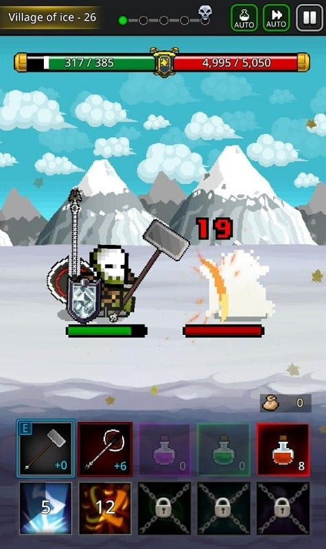 Variety of weapons in Grow SwordMaster