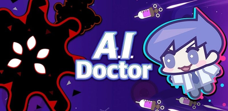 alt text: Hình ảnh bác sĩ AI trong game AI Doctor