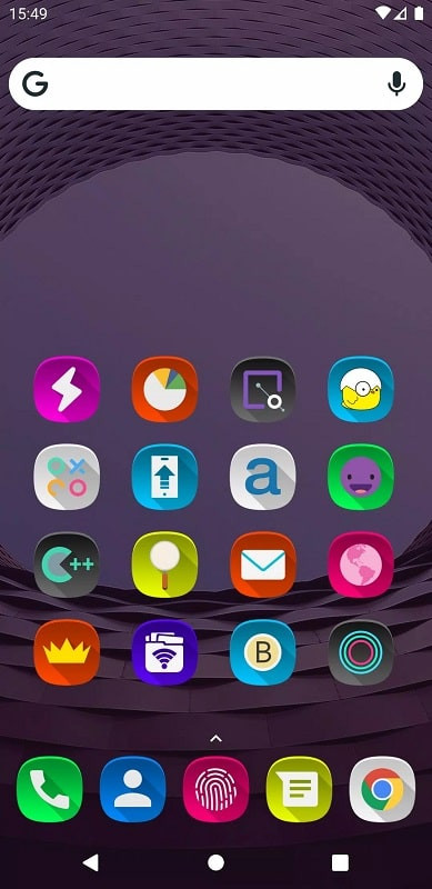 Close-up view of various icons from the Annabelle UI icon pack