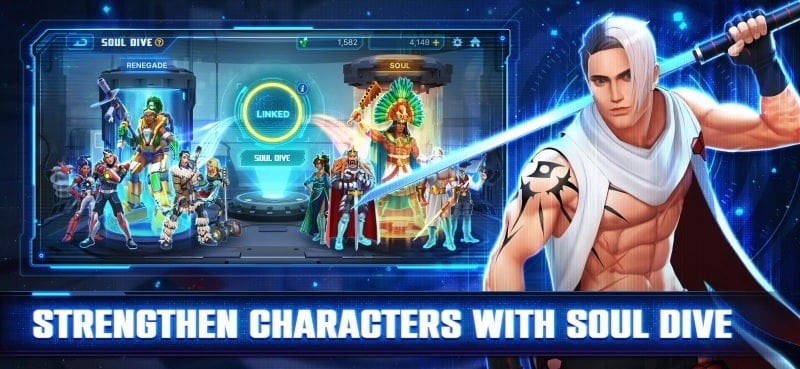 alt text: Hình ảnh game AI Wars APK, cảnh thế giới đang bị tấn công