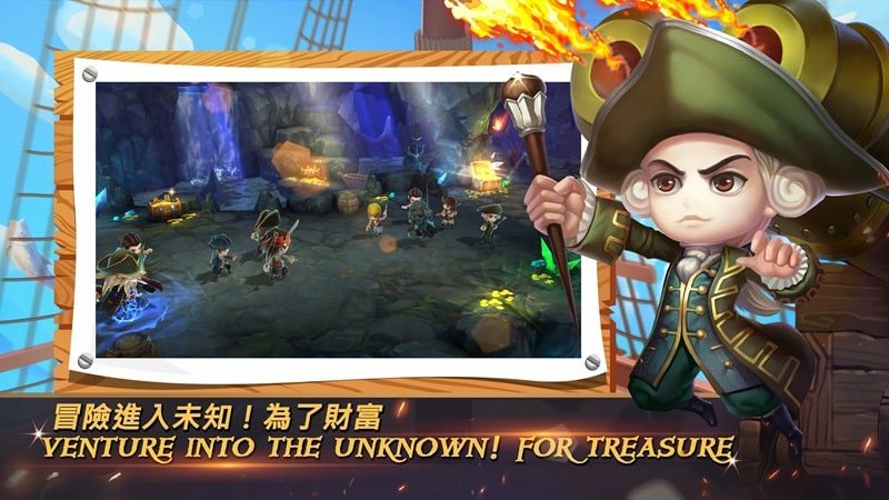 alt text: Hình ảnh game Ocean Raider trên hệ điều hành Android