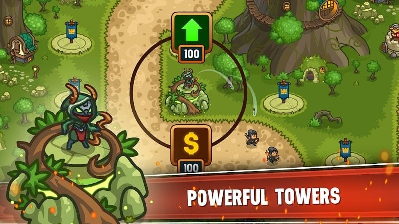 Lucky Spin feature in Tower Defense: Magic Quest MOD APK download