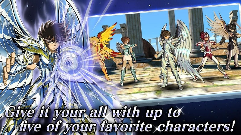 Saint Seiya Cosmo Fantasy MOD APK Android Gameplay