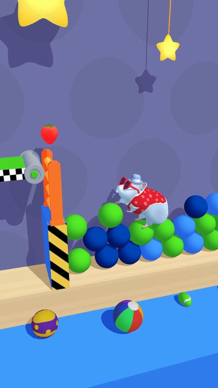 Hamster Maze MOD APK gameplay screenshot