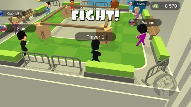 I The One gameplay on a mobile phone