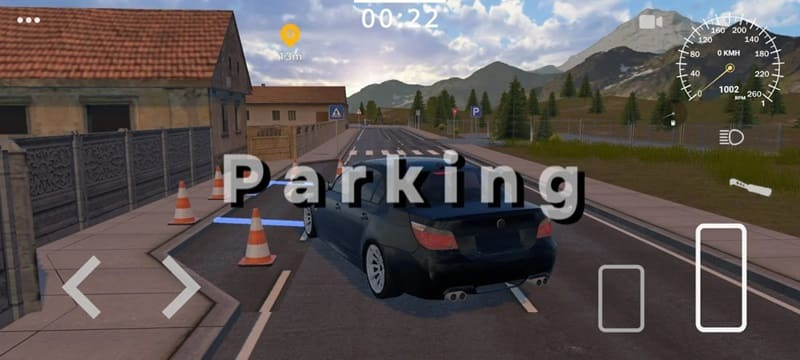 alt text: Hình ảnh gara xe trong game Balkan Drive Zone với nhiều lựa chọn xe khác nhau