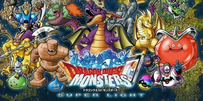 alt text: Hình ảnh giao diện game Dragon Quest Monsters Super Light TW